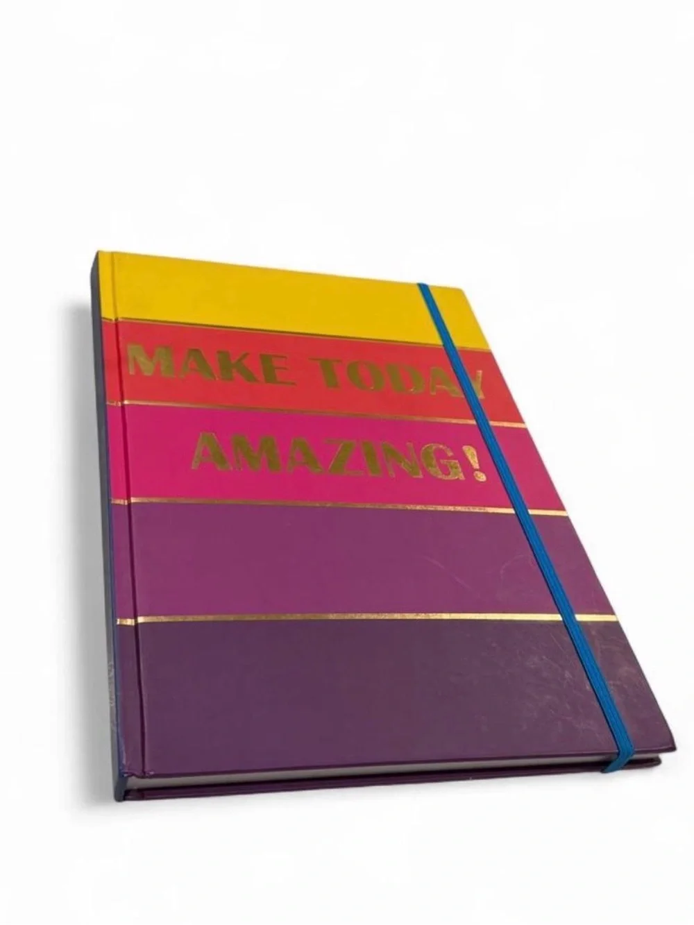 Make Today Amazing! Color-Block Hardcover Journal - Multicolor